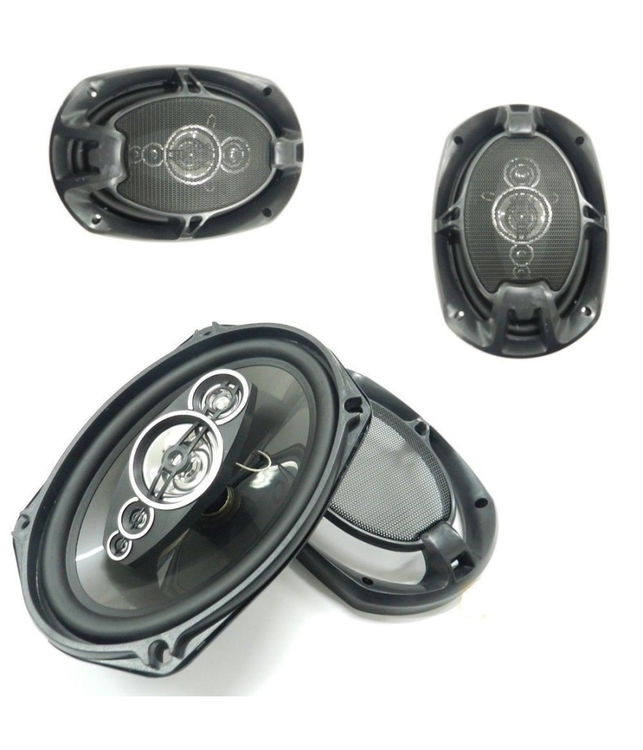Kit Coppia Casse Auto 2 Vie 800w 6x9 Cm Altoparlanti Auto 800 Watt Ts-6972