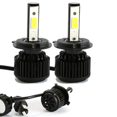 Kit H4 Lampade A Led Cree Full Led 2600 Lumen 6000k Digitale 12v 24v 24w Auto