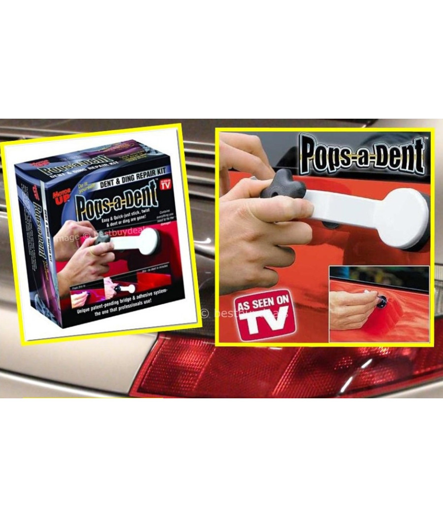 Kit Ripara Auto Ammaccatture Pops A Dent Bolli Bozze Urti Carrozzeria Tirabollo