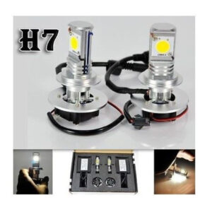Kit Xenon H7 Lampade A Led Cree Full Led 50w 6000k Digitale Ballast Xenon Bianca