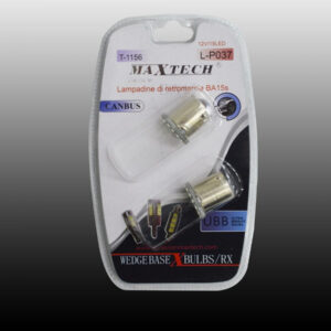 Lampadine Di Retromarcia Ba15s 12v/19led Lampadine Ultra Luminose Maxtech L-p037