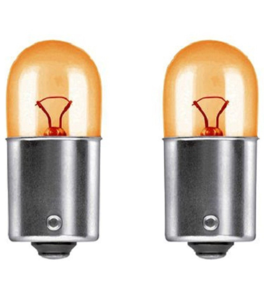 Lampadine Posizione L-p127 Bau15s Ry10w Auto 12v 10w Luce Calda Alogena No Canbus