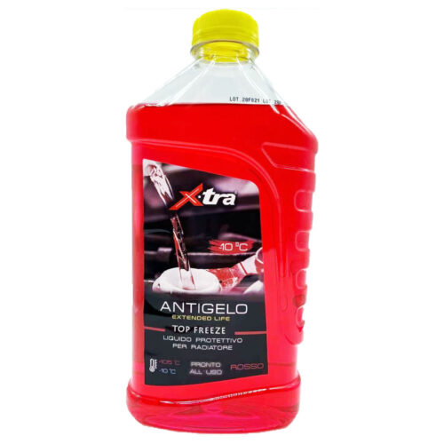 Liquido Antigelo Rosso 1 Lt Super Concentrato Per Radiatore Protezione Motore