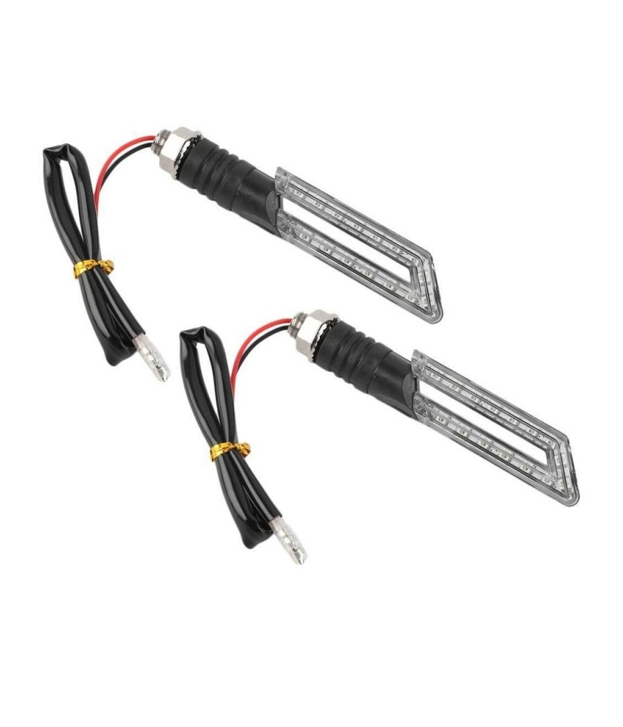 Luce 15 Led Universale Indicatori Di Direzione Sterzo Frecce Per Moto Scooter
