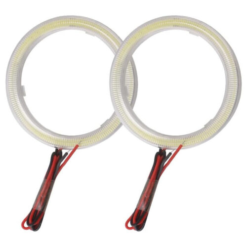 Luci Led Per Auto A Cerchio 90mm Occhio D’angelo 12v Angel Eye 2pz Maxtech Eye-02