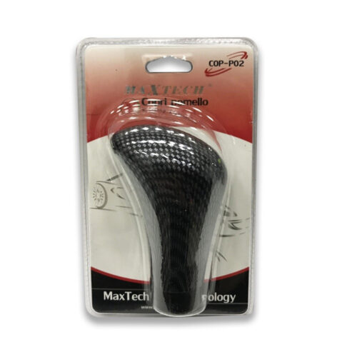 Marce Pomello Per Auto Camion Universale Leva Cambio Fibra Carbonio Maxtech Cop-p02
