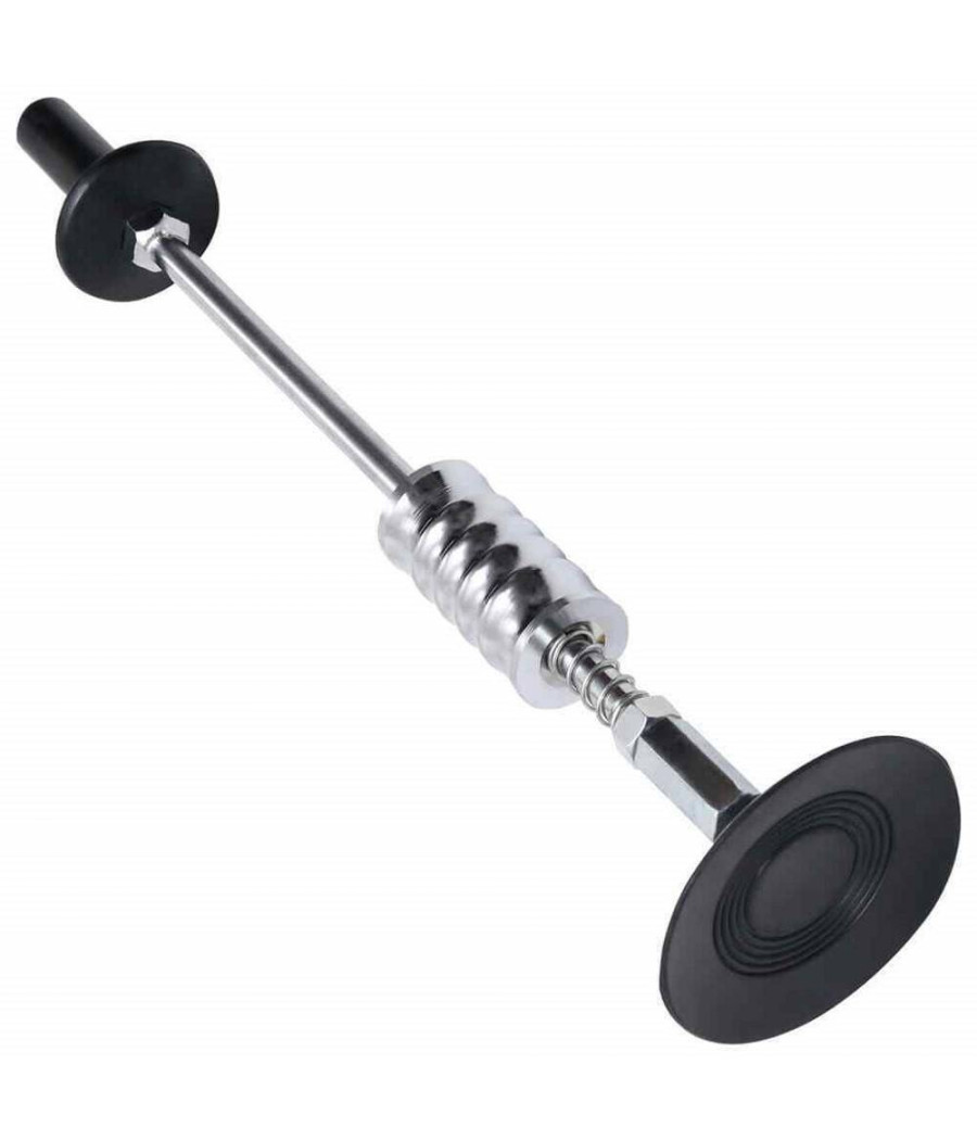 Martello Scorrevole Con Ventosa Molla A Pressione 59 Cm In Acciaio Al Carbonio