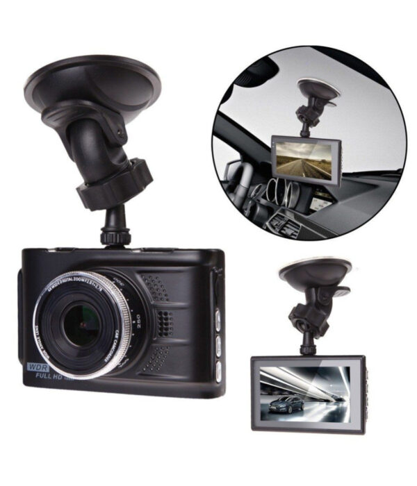 Mini Dv Dvr Telecamera Per Auto Videoregistratore Auto 2 Telecamere Full Hd Wdr