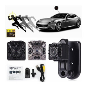 Mini Dv Telecamera Spy Cam Videocamera Infrarossi Sq10 Full Hd 1920x1080 360°