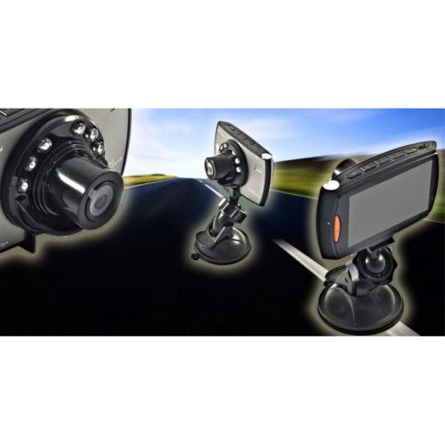 Mini Dvr Telecamera Videoregistratore Auto Hd Monitor Lcd 2.7 Video 6 Led Webcam