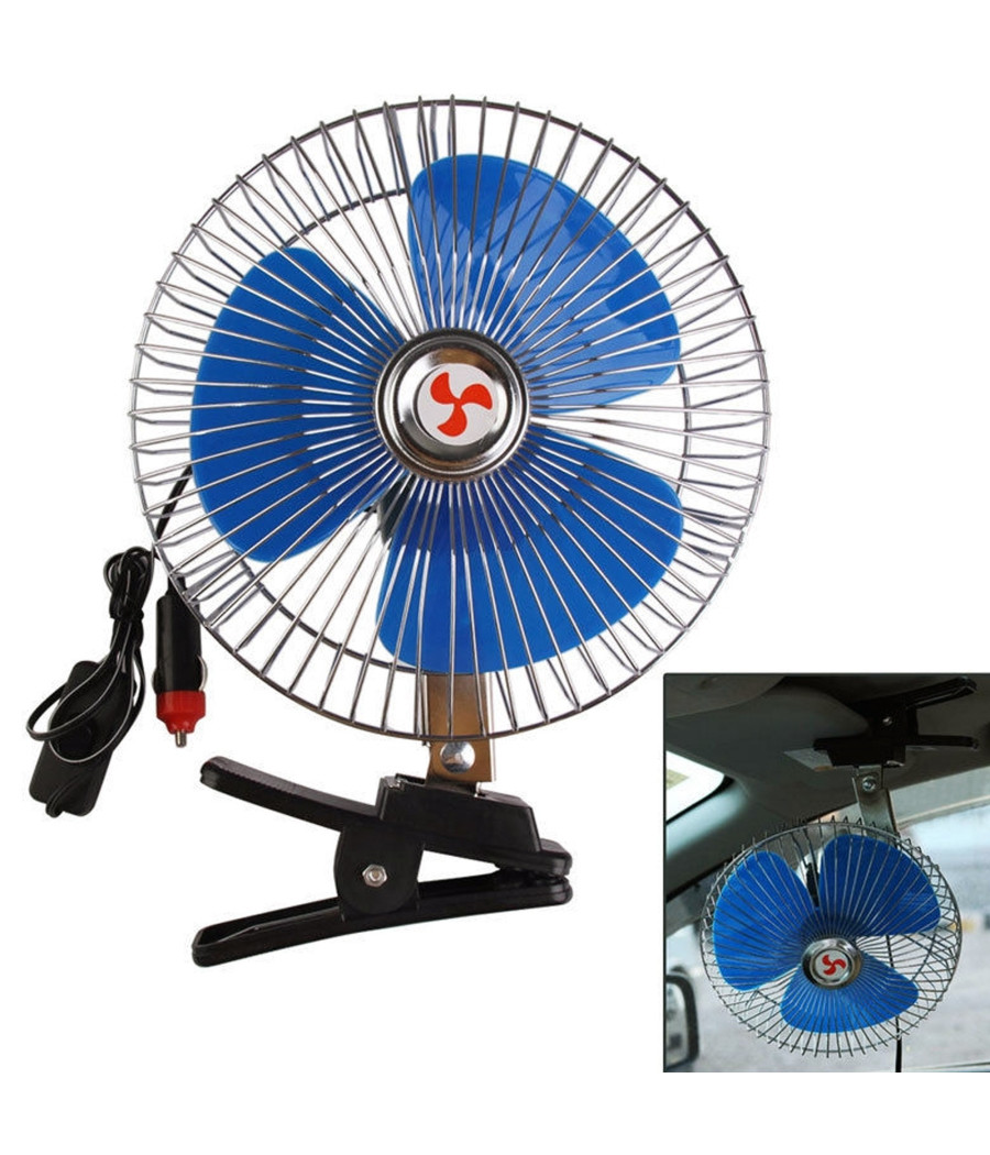 Mini Ventilatore Portatile Da Viaggio Per Auto Camper Camion Suv 12 Volt 12 V