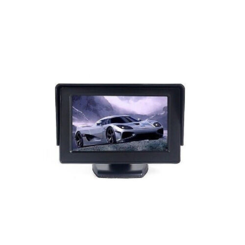 Monitor Lcd Tft 4.3″ A Colori Auto Camper Per Telecamera Retromarcia Rear View