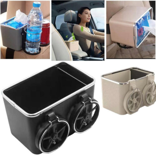 Organizer Per Bracciolo Universale Portaoggetti Per Auto Con Porta Bicchieri