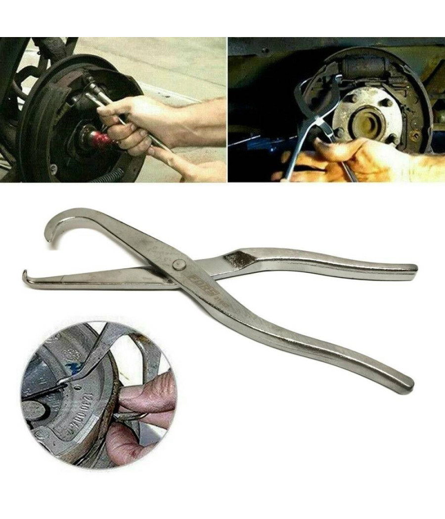 Pinza Per Rimozione Istallazione Molle Molla Freni A Tamburo Auto 22 Cm A.21662