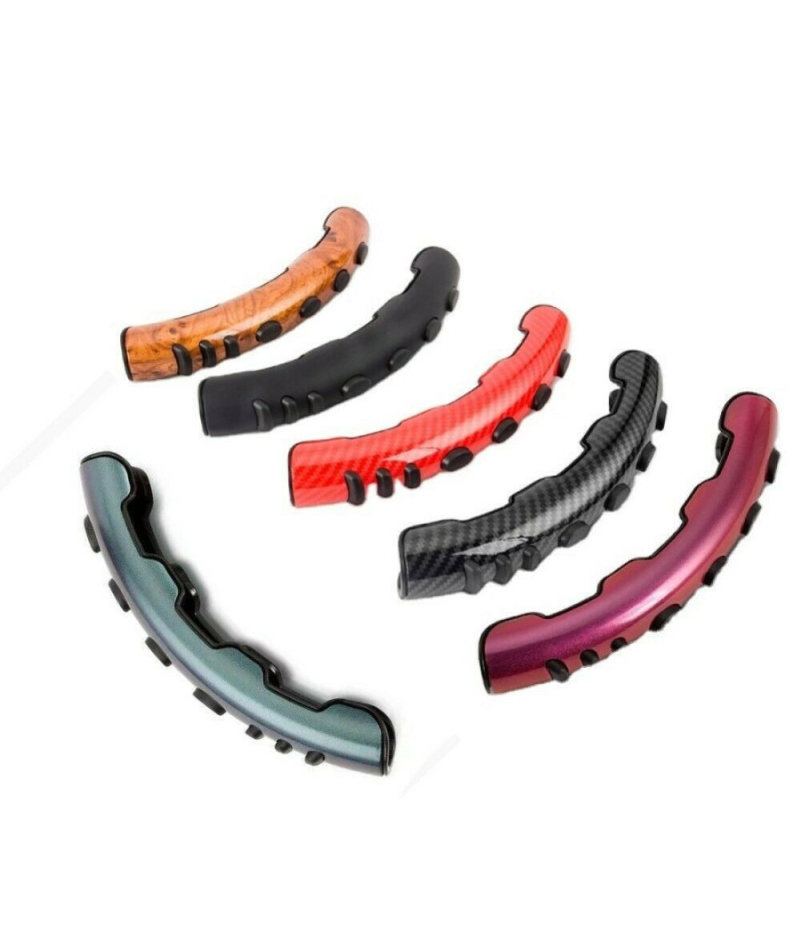 Set 2 Coprivolante Auto Sportivo Universale In Fibra Abs Copertura Anti Scivolo