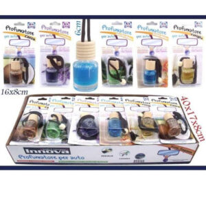 Set 20 Pezzi Boccetta Profumatore Profumo Deodorante Auto Varie Fragranze