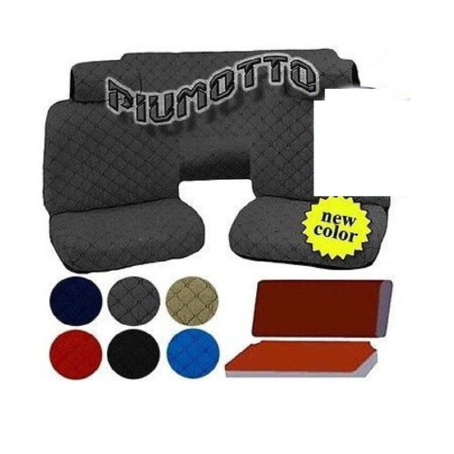 Set Coprisedili Trapuntati Per Auto Fodere Universali 2 Posti Sedili Anteriori