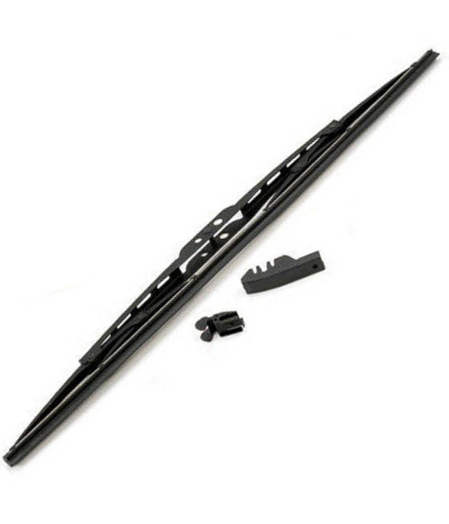 Spazzola Tergicristallo Standard Singola Per Auto In Metallo E Gomma 56 Cm