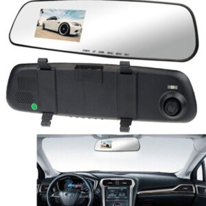 Specchietto Retrovisore Dvr Telecamera Full Hd 1080p 2.3 "lcd Per Retrocamera
