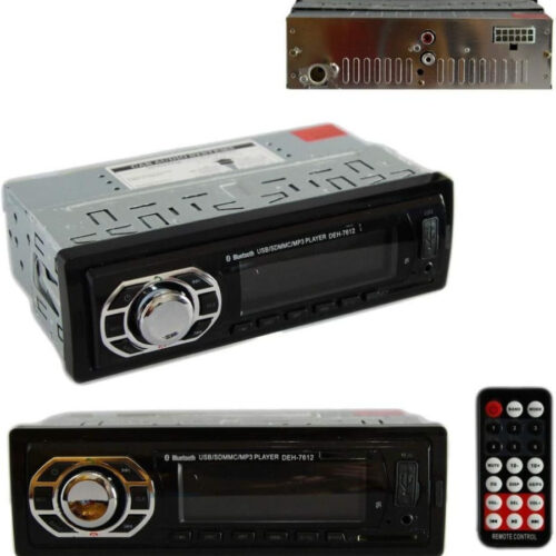 Stereo Auto Bluetooth Autoradio Vivavoce Radio Fm Mp3 Usb Aux Sd Card 45w X 4