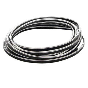 Striscia Profilo Decorativa Adesivo Cromato Cromata Argento Ws1180 Interno Auto