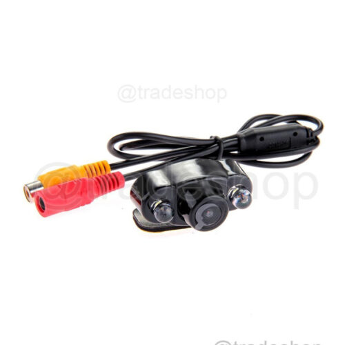 Telecamera Retromarcia Auto Camper Furgone 2 Led Smd Staffata Retrocamera