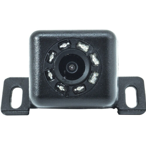 Telecamera Staffa Fissa 8 Led Retromarcia Auto Camper Suv E312