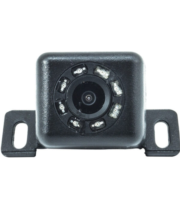 Telecamera Staffa Fissa 8 Led Retromarcia Auto Camper Suv E312