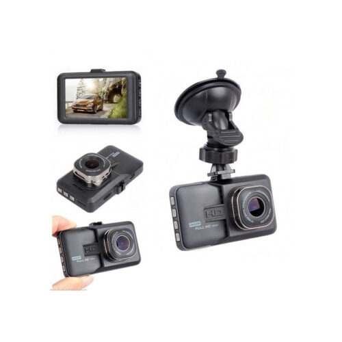 Telecamera Videoregistratore Mini Dvr Per Auto Hd Nera 1080p Monitor Lcd 626