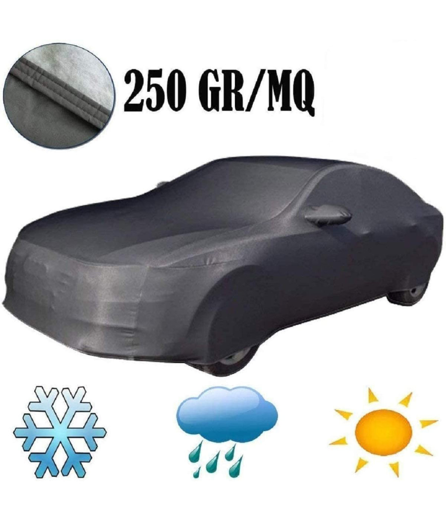 Telo Auto Impermeabile Copri Macchina Copertura Anti Pioggia Sole Resistente