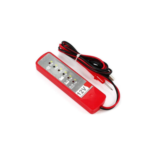 Tester Digitale 12v 6 Led Verifica Controllo Batteria Alternatore Auto Moto Test
