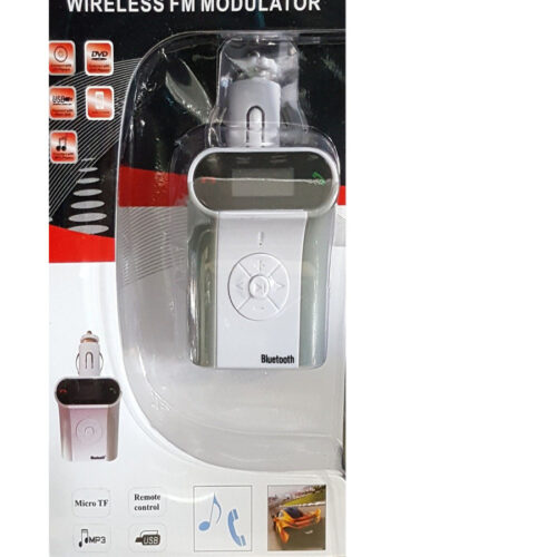 Trasmettitore Vivavoce Display Fm Bluetooth Mp3 Microsd Modulatore Usb Auto X5