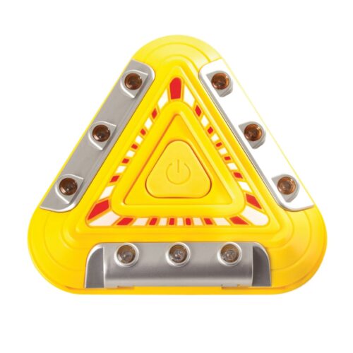Triangolo Di Emergenza Per Auto A 9 Led Ricaricabile Segnale Pericolo Magnetico