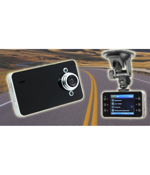 Videocamera Dvr Per Auto Full Hd 1080 Vehicle Blackbox Con Supporto Per Auto