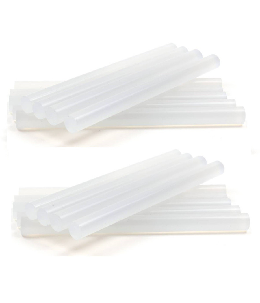 24pz Colla A Caldo Ricarica Bastoncini Stick 7mm Fusione Pistola Termocollante