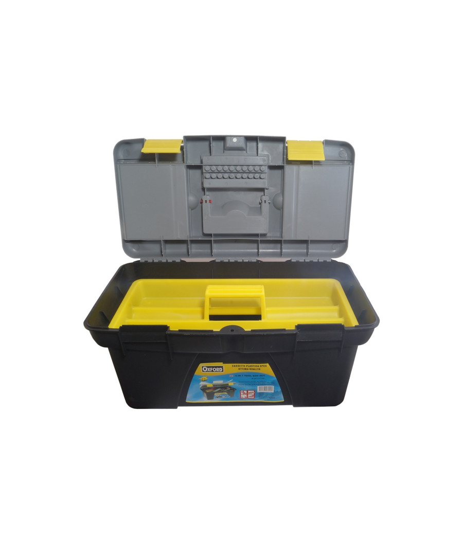3 Pz X Cassetta Cassette Portautensili Porta Attrezzi E Minuterie In Plastica - immagine 3