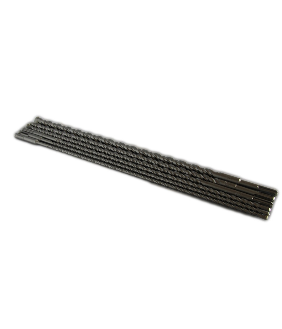 6 Punte Muro Sds Da 450 Mm Per Trapano Tassellatore ø 6, 8, 10, 12, 14, 16 Mm - immagine 3