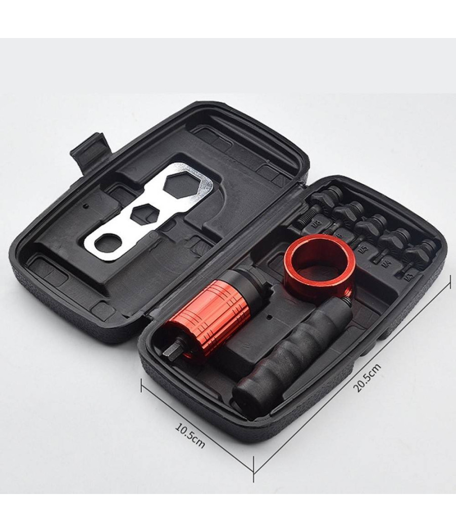 Adattatore Per Rivetti Elettrici Per Trapano A Batteria M3 M4 M5 M6 M8 Utensili - immagine 3