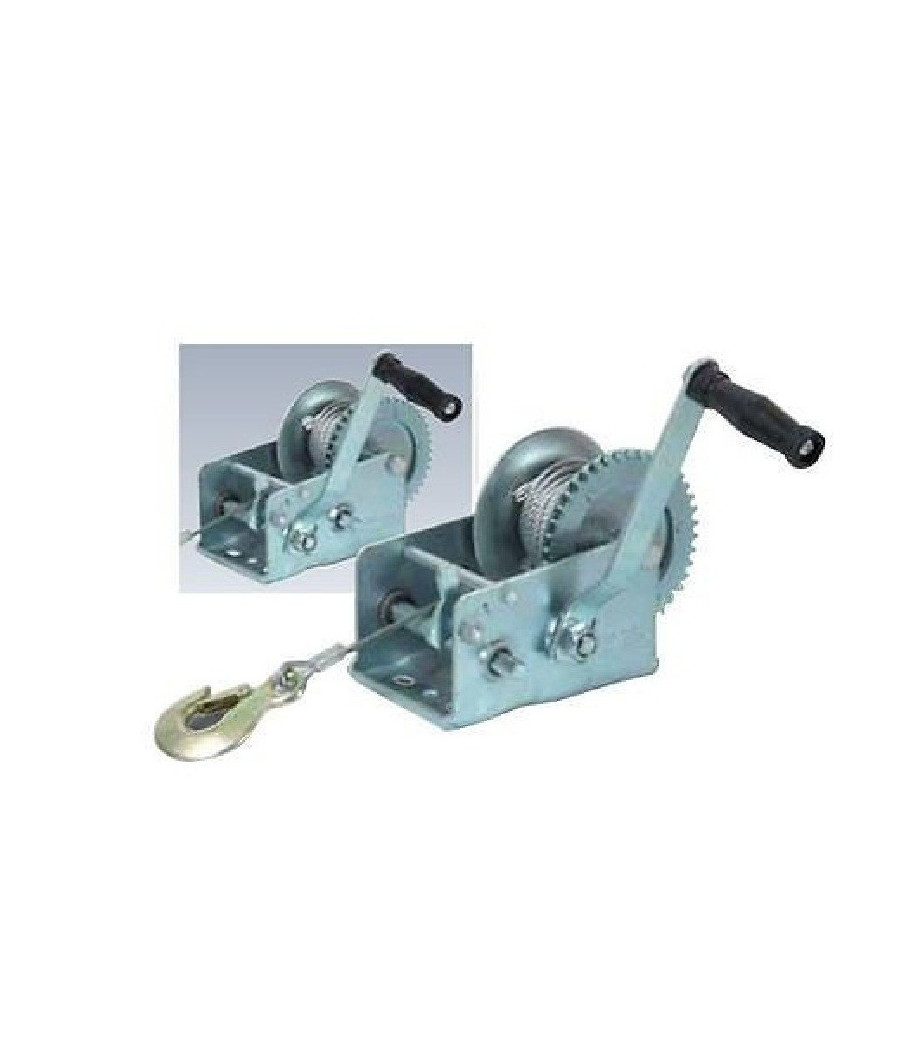 Argano Verricello Paranco Manuale 2 Velocita' Trazione 1100/2200 Kg Ribitech - immagine 2