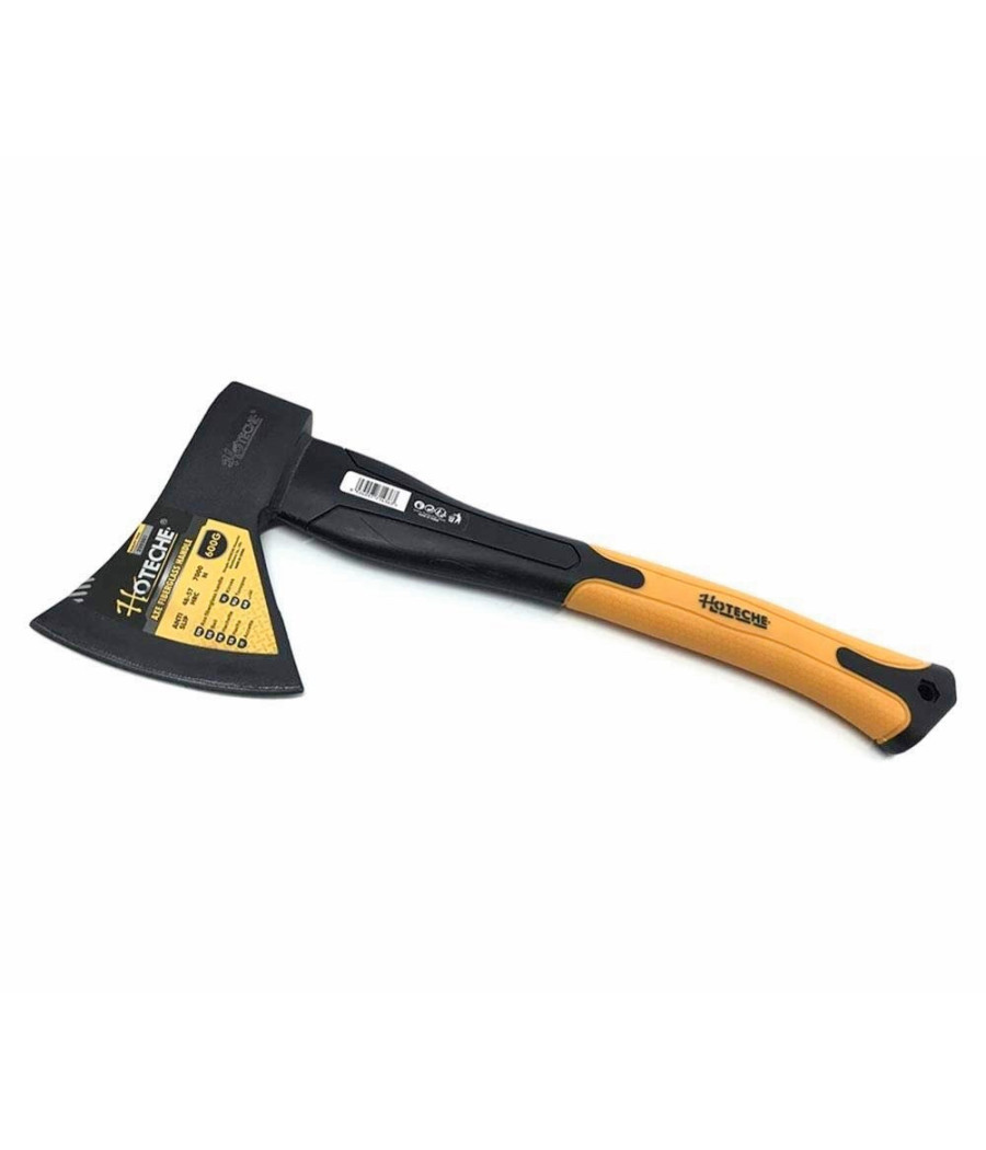 Ascia Spacca Legna Picozzino 600 Gr Accetta Legno Manico Resina Ergonomico - immagine 3