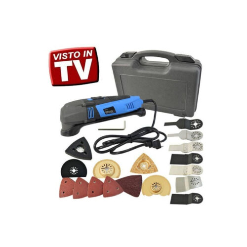 Attrezzo Elettrico Multi Tool Set Utensile Raschietto Rotatorio Con 19 Accessori