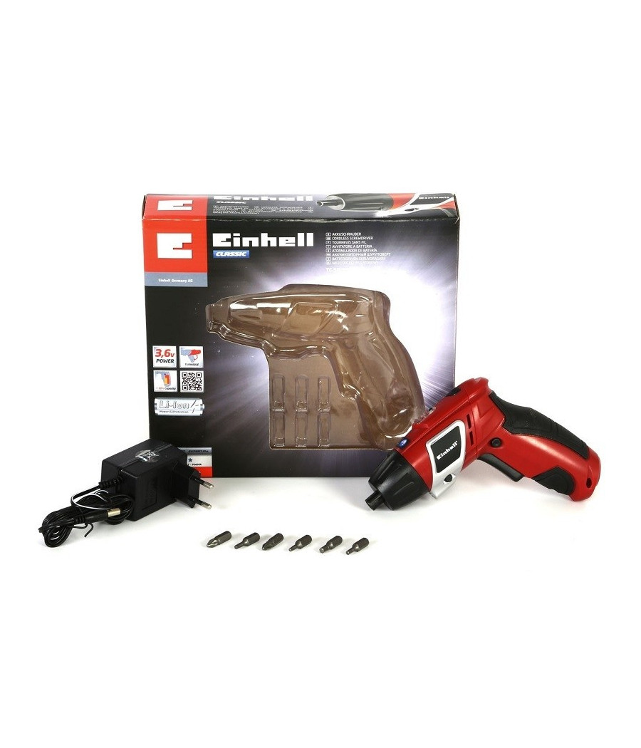 Avvitatore A Batteria Einhell Tc-sd 3,6 Li Batteria 3,6 V 1,3 Ah
