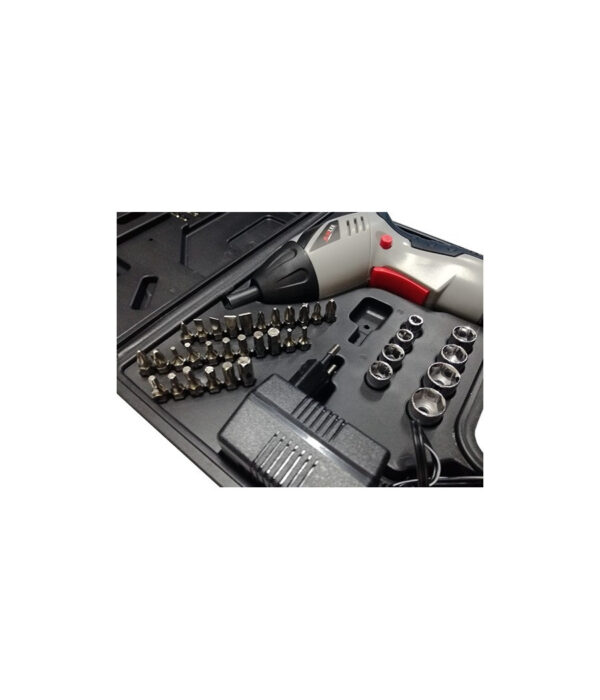 Avvitatore Kit Cacciavite Professionale Cordless Con 44 Inserti E Punte Jl24801 - immagine 3