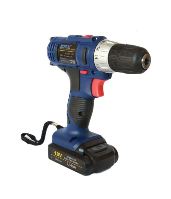 Avvitatore Trapano A Batteria 18v 2 Batterie Litio Ricaricabile In Valigetta - immagine 3