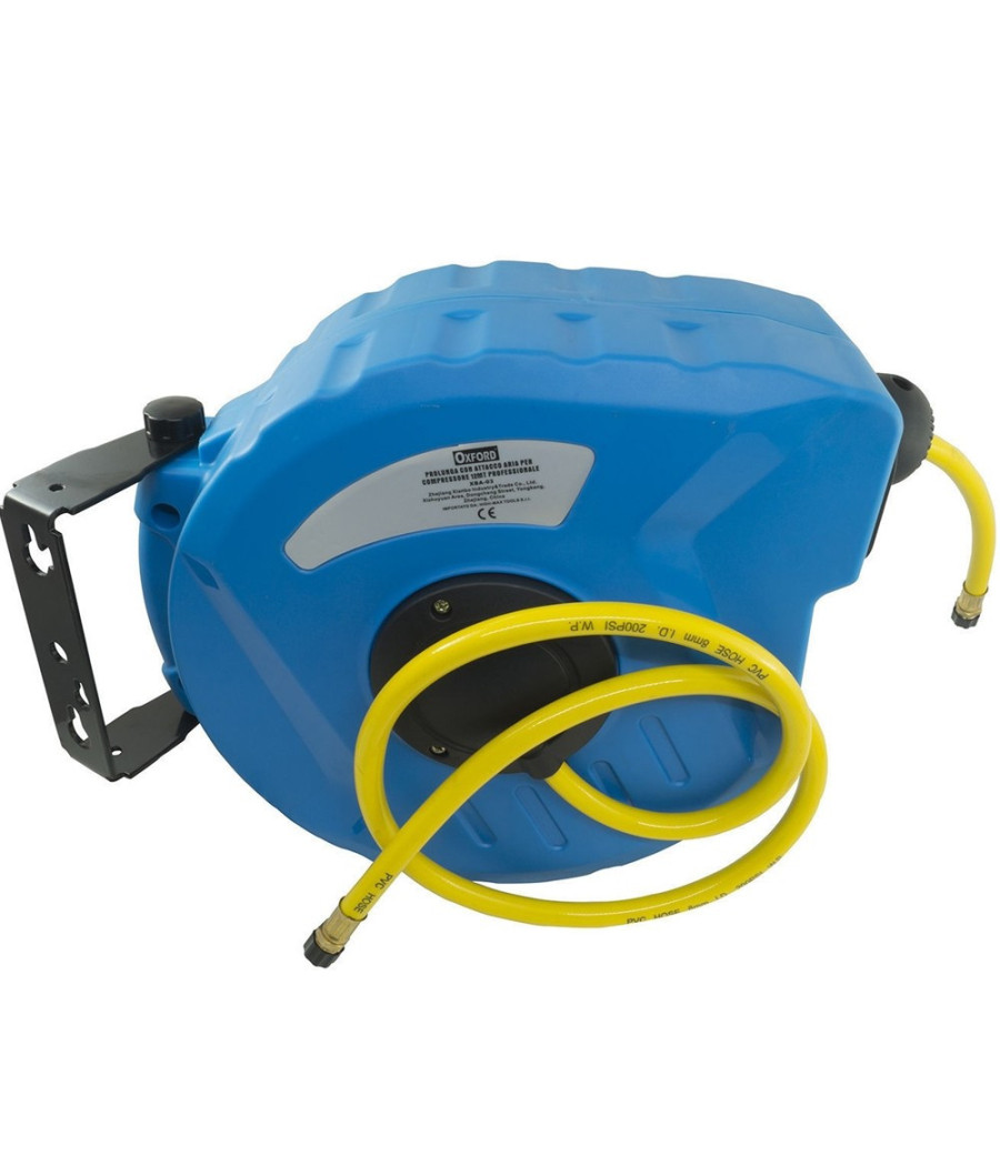 Avvolgitubo Prolunga Aria Compressa Tubo Cavo 12mt Portatile Xba-03