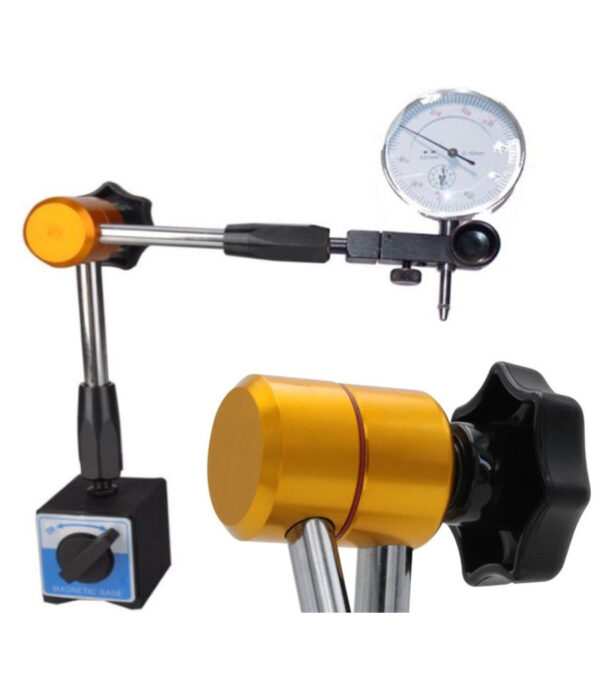 Base Magnetica Snodabile + Comparatore Centesimale Tornio Base Snodabile - immagine 2