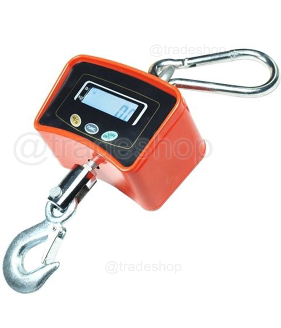 Bilancia Da Gru 300 Kg Con Gancio Acciaio Inox Bilancia Industriale - immagine 3