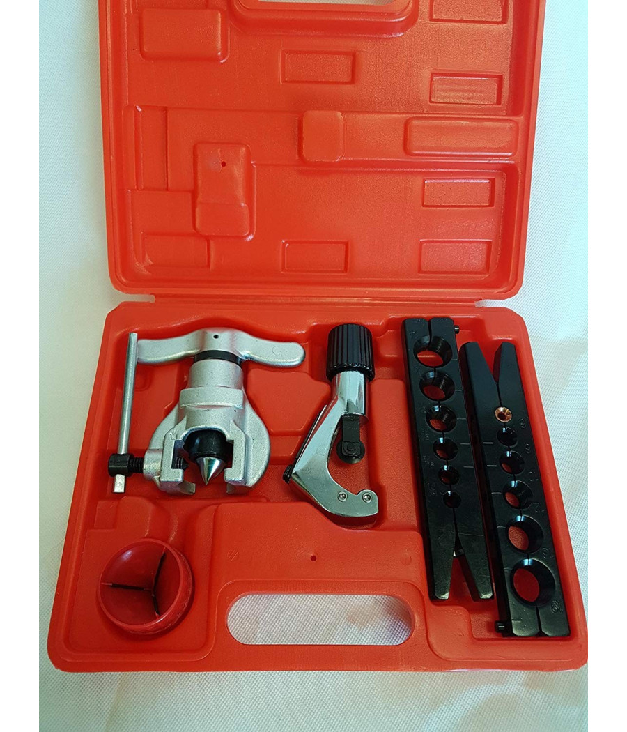 Bordatubi Tubi Rame 5pz - Flangiatubi Cartellatrice Pagliettatrice Svasatrice