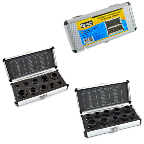 Bussole Estrattori Dadi E Bulloni Danneggiati Alte Basse Set 10 Pz