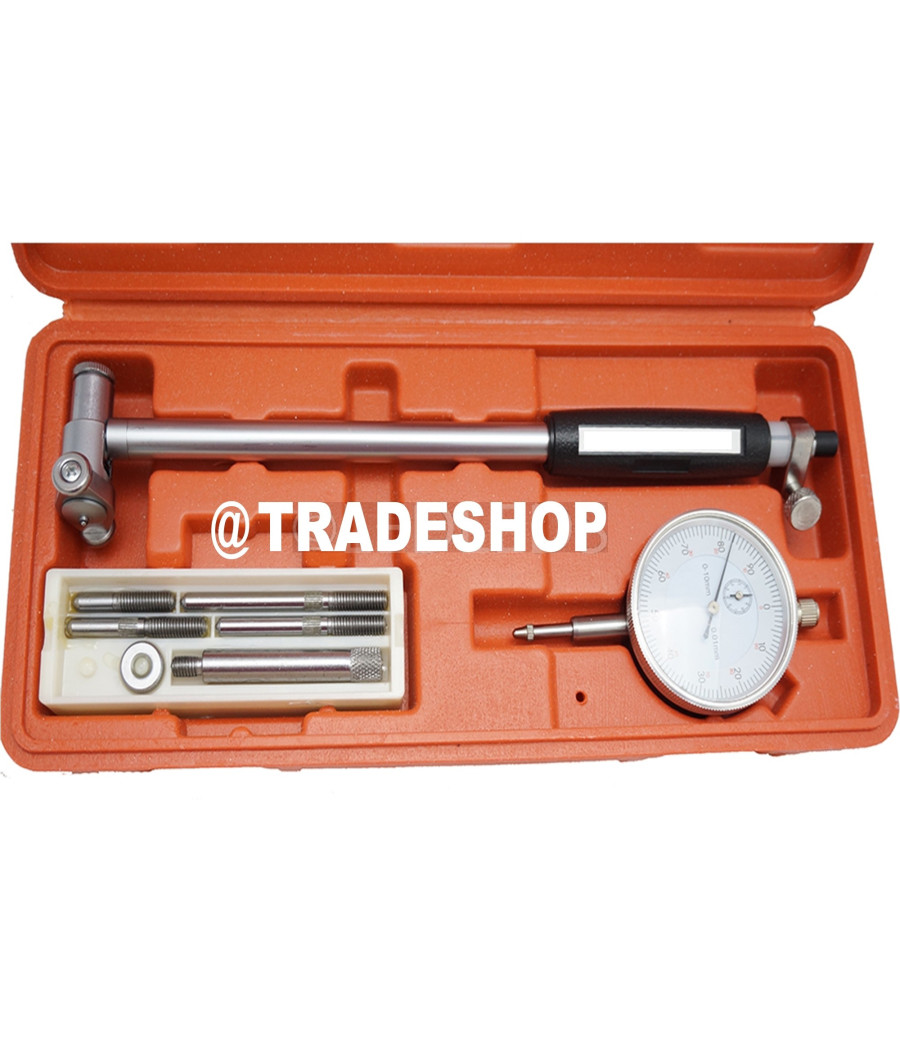 Calibro Micrometro Alesametro Con Comparatore Centesimale Da 50-160mm 0-10/0.01